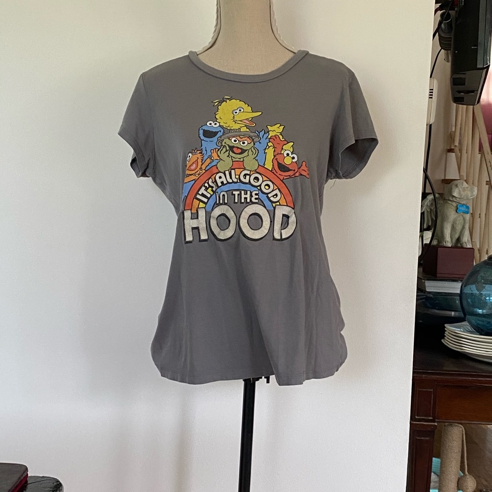“it’s all good in the hood” sesame street shirt